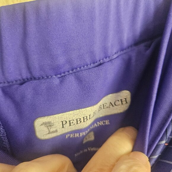 Pebble Preppy Purple Athletic Argyle golf Tennis skirt skorts Pickle Ball  XL - Picture 5 of 5